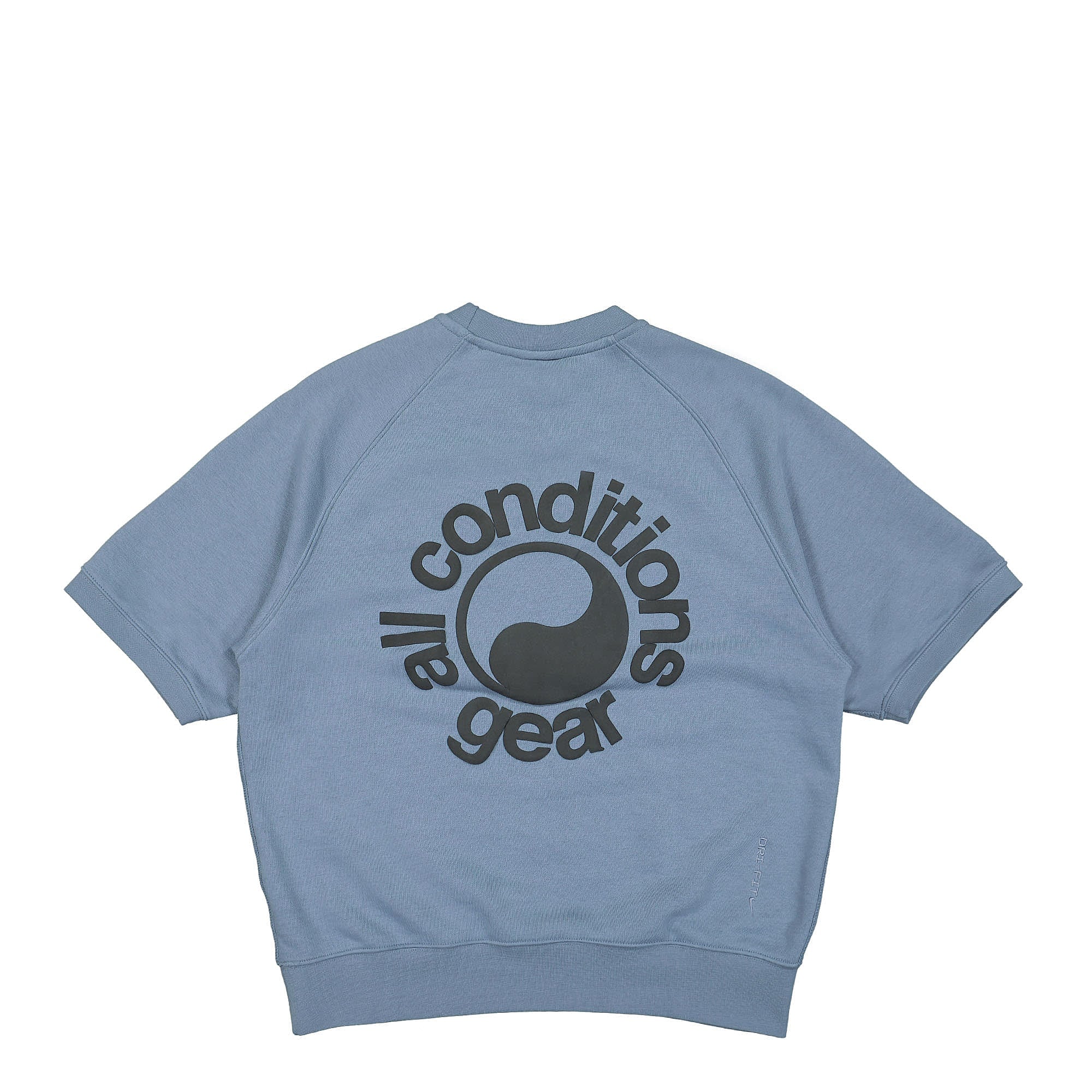 Nike NRG ACG Dri-FIT SS Fleece Crew Ashen Slate / Black T-Shirts Material | Overkill