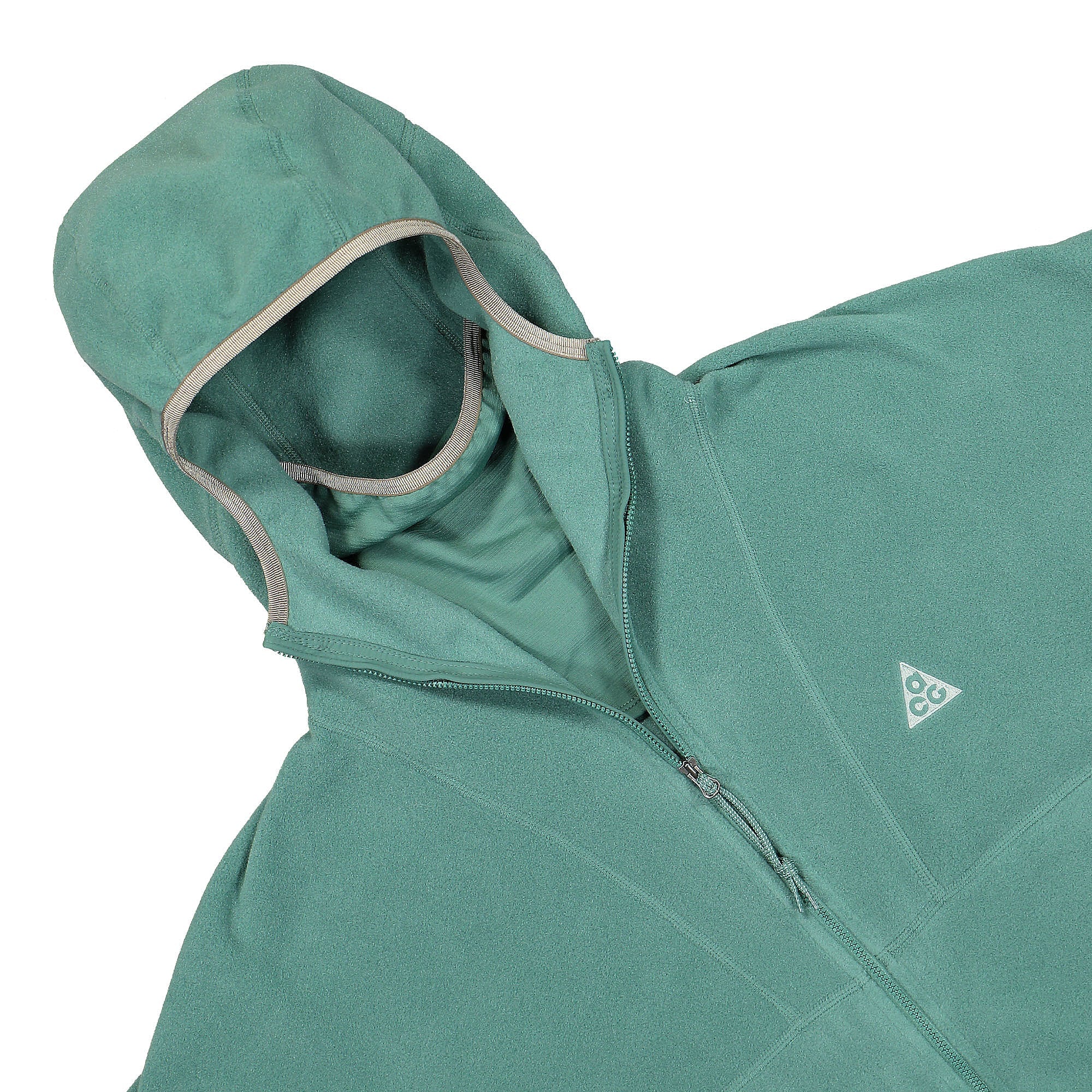 Nike NRG ACG THERMA-FIT Wolf Tree Fullzip Hoodie Bicoastal / Matte Olive / Dusty Sage Hoodies Close-up | Overkill