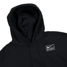 Nike Stussy x Nike NRG Stone Washed Hoodie Black Hoodies Close-up | Overkill