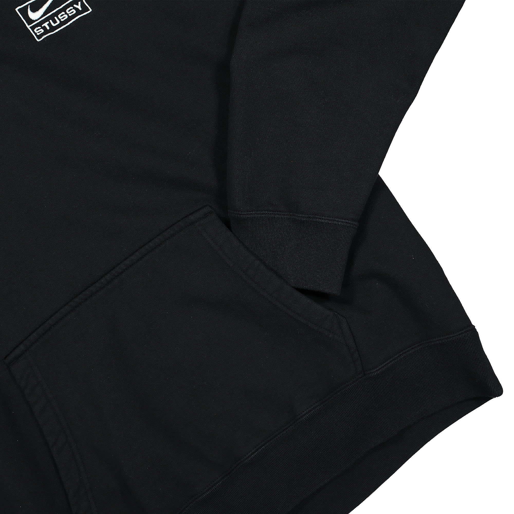 Nike Stussy x Nike NRG Stone Washed Hoodie Black Hoodies Detailfoto | Overkill