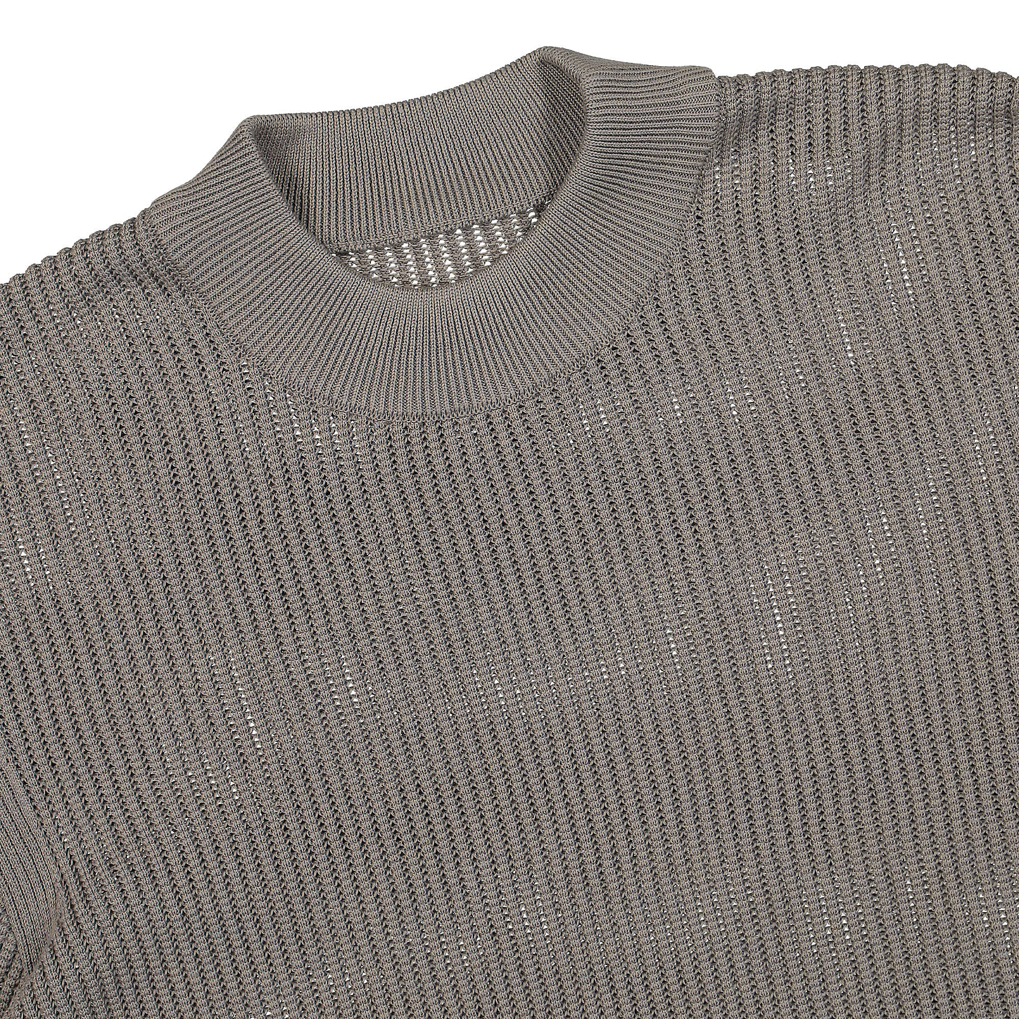 Nike ESC Knit Sweater Wolf Grey Sweatshirts Close-up | Overkill