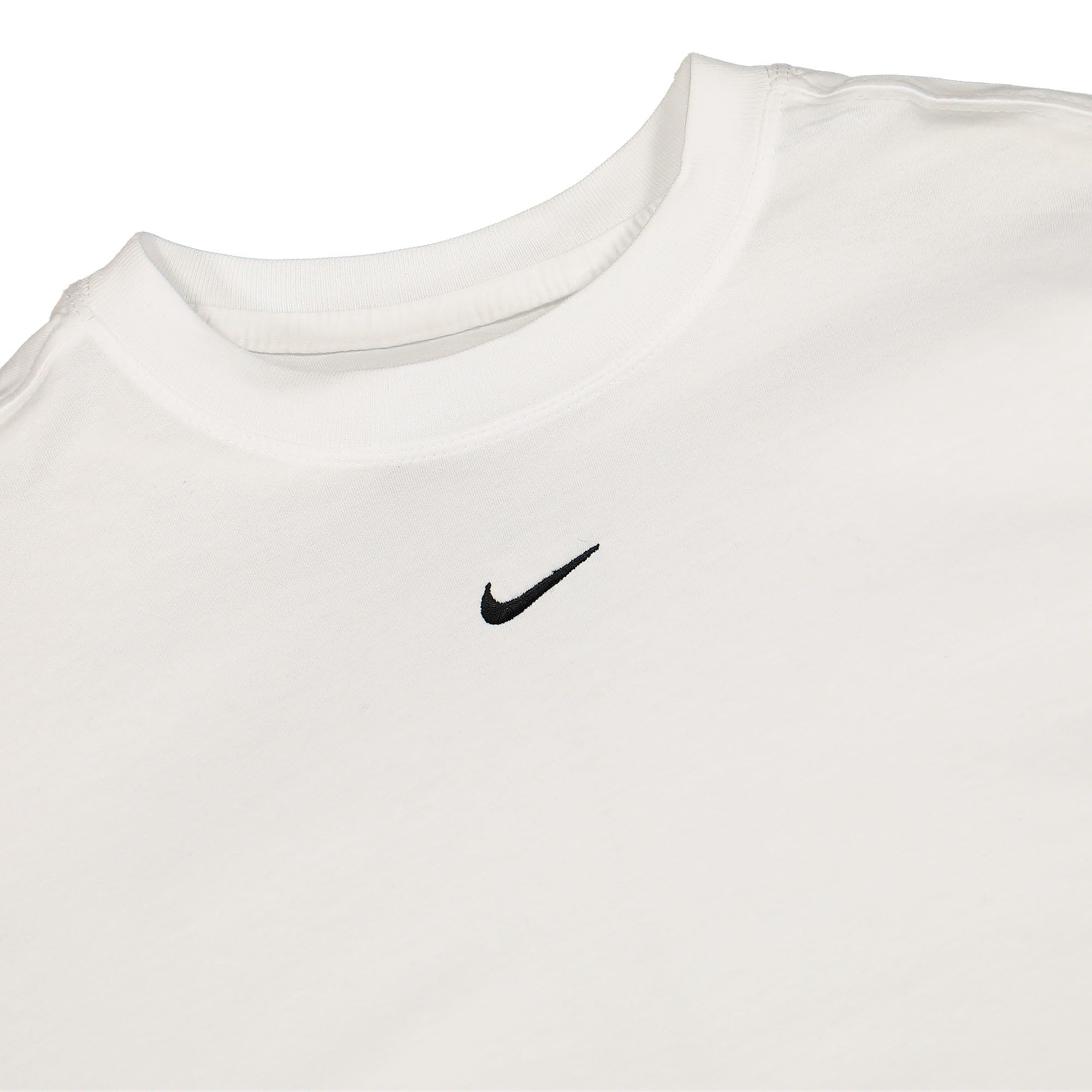 Nike Wmns NSW Essentials Tee White / Black T-Shirts Close-up | Overkill