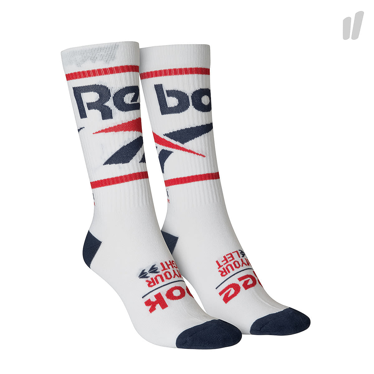 Reebok CL Vector Crew Sock White Sweatshirts DN6024 | Overkill