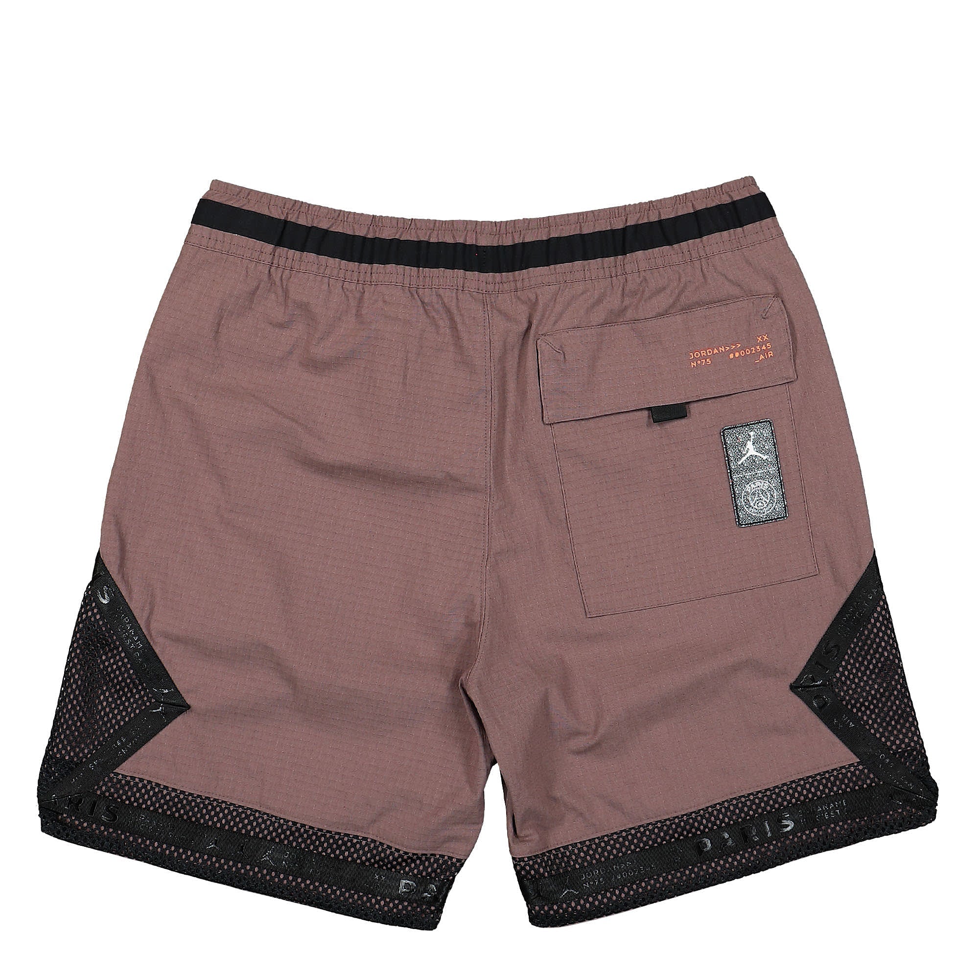Jordan Paris Saint Germain x Air Jordan Statement Diamond Short Plum Eclipse / Black Shorts Material | Overkill