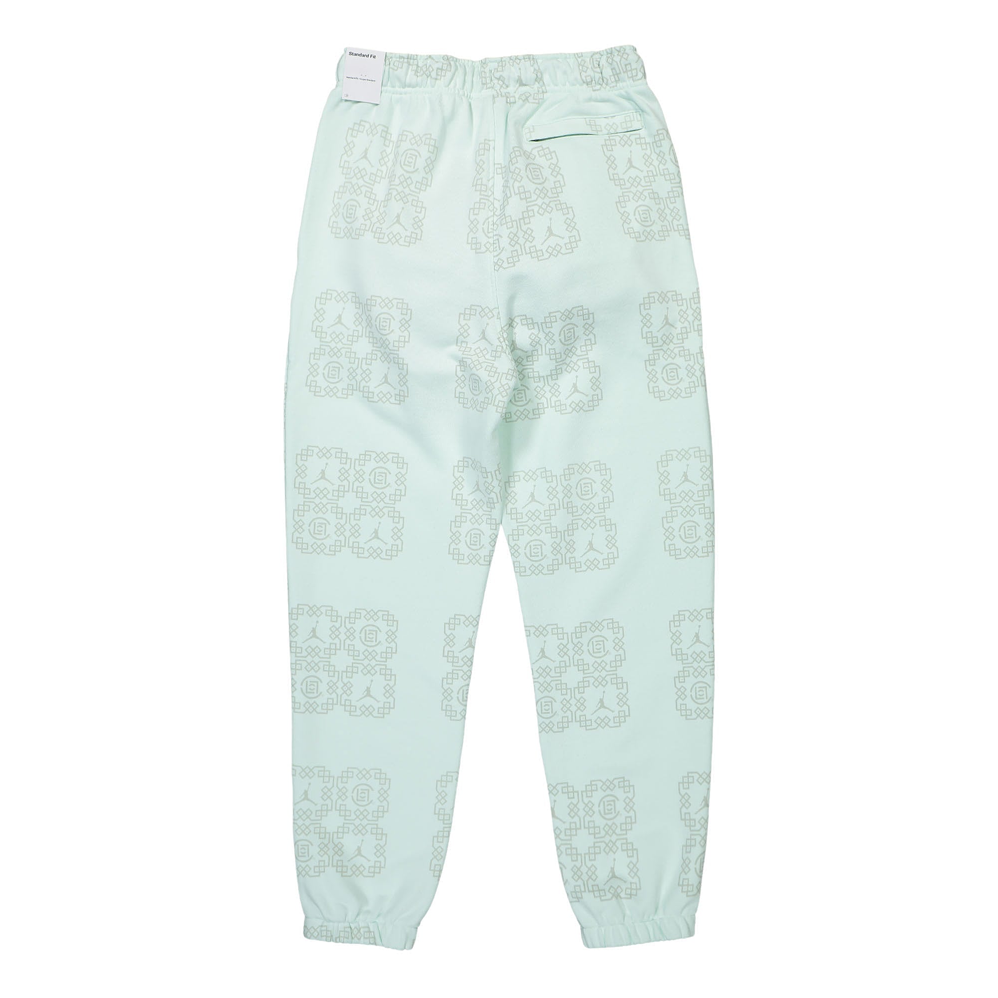 Jordan Clot x Air Jordan All Over Print Fleece Pant Barely Green / Light Silver / Storm Red Sweat & Track Pants Material | Overkill