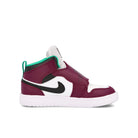 Jordan Air Jordan Sky Jordan 1 PS Dark Beetroot / Black - White - Roma Green   Material | Overkill