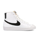 Nike wmns blazer mid 77 next nature White-Black Mid Top Sneakers  Silhouette | Overkill