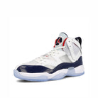 Jordan Air Jordan Jumpman Two Trey White / Navy - University Red Sneakers  Close Up | Overkill