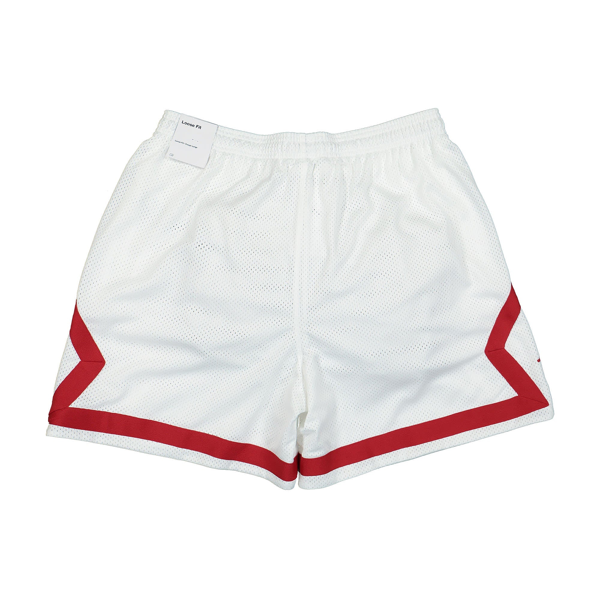 Jordan Wmns Air Jordan Heritage Diamond Shorts White / Gym Red Shorts Material | Overkill