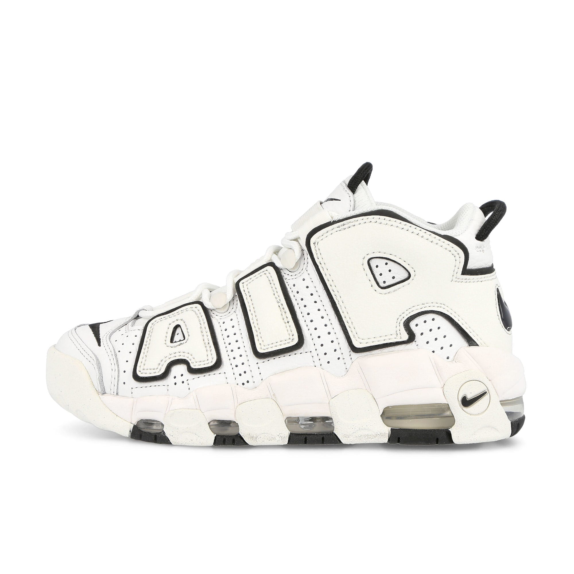 Nike wmns air more uptempo Summit White / Black - Sail  DO6718 100 | Overkill