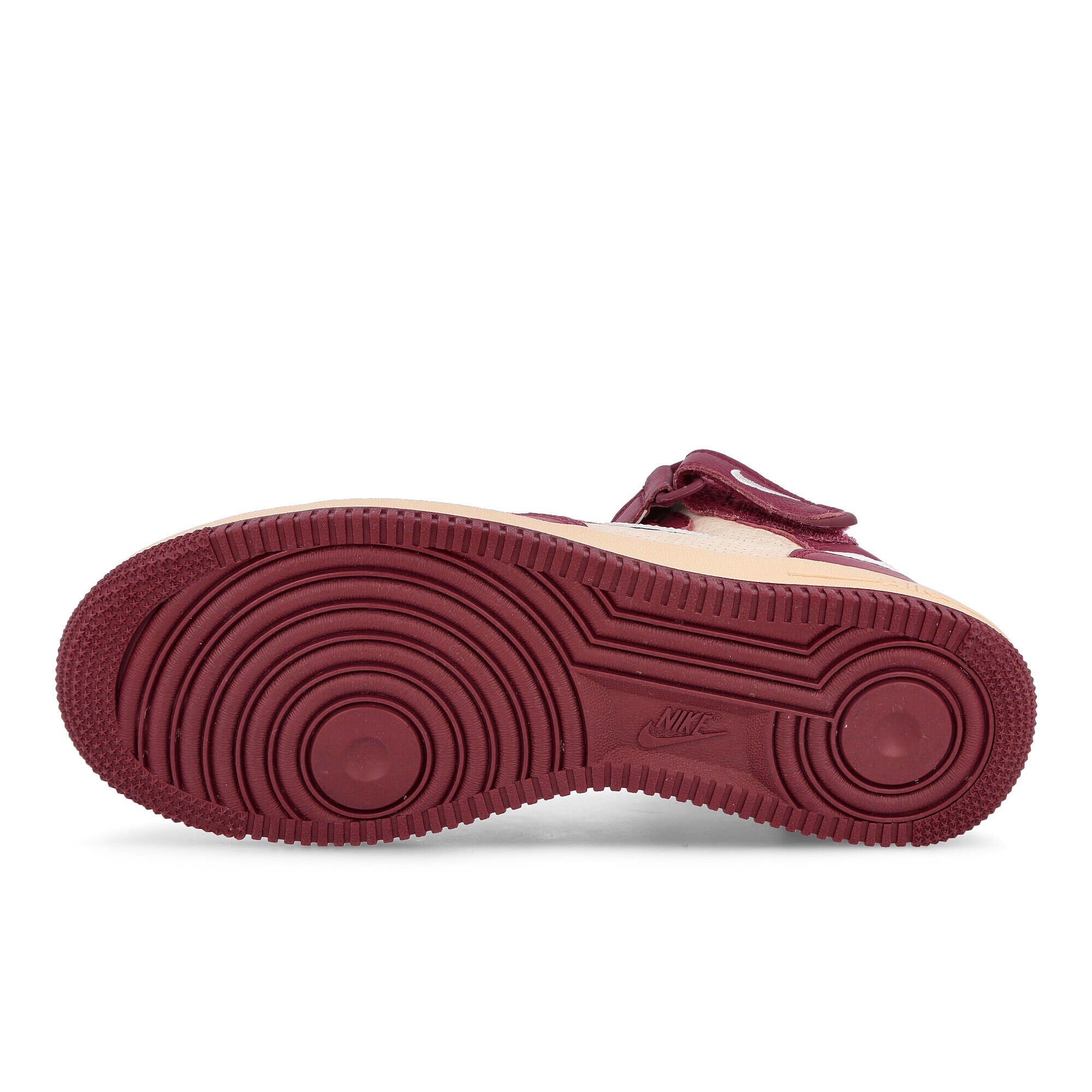 Nike air force 1 mid Team Red-White - Pearl White - Black Mid Top Sneakers  Detail View 1 | Overkill