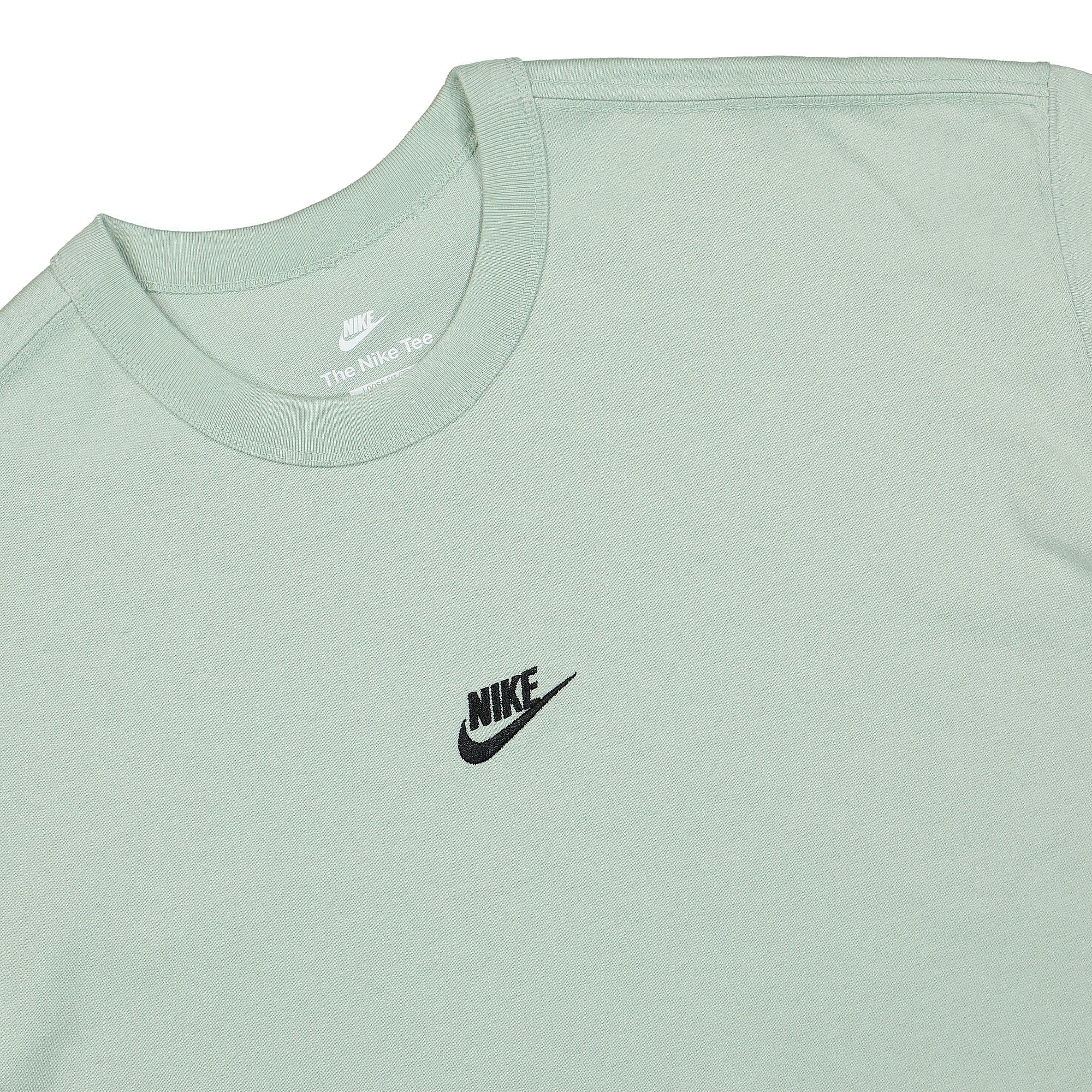 Nike NSW Premium Essentials Tee Seafoam / Black T-Shirts Close-up | Overkill