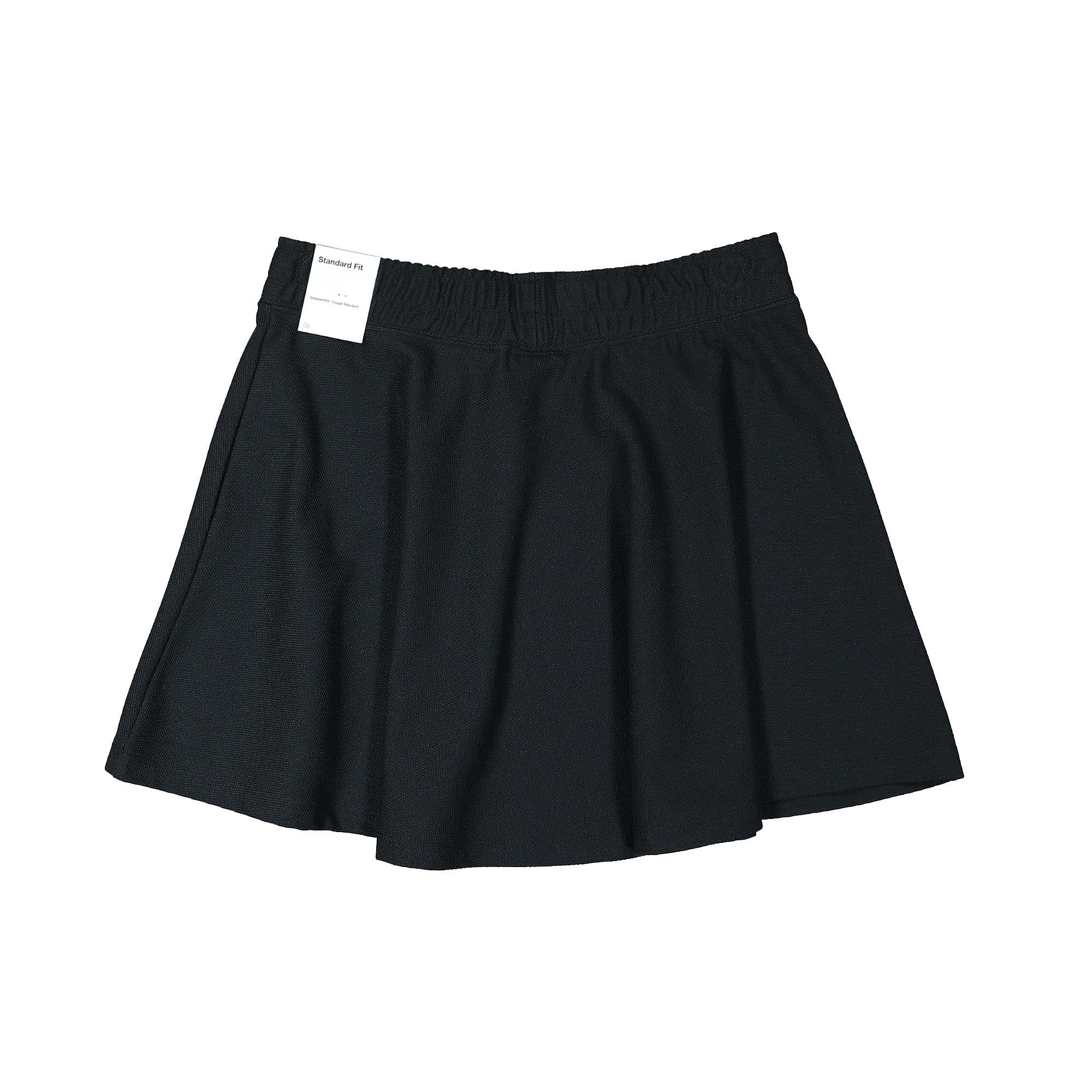 Nike Wmns NSW Air Pique Skirt Black / White Skirts Close-up | Overkill