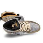 Jordan Air Jordan 1 Utility Neutral Olive-Taxi - Light Steel Grey - Black High Top Sneakers  Detailfoto | Overkill