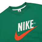 Nike NSW Nike Trend Fleece Crew Sweatshirt Malachite Sweatshirts Close-up | Overkill