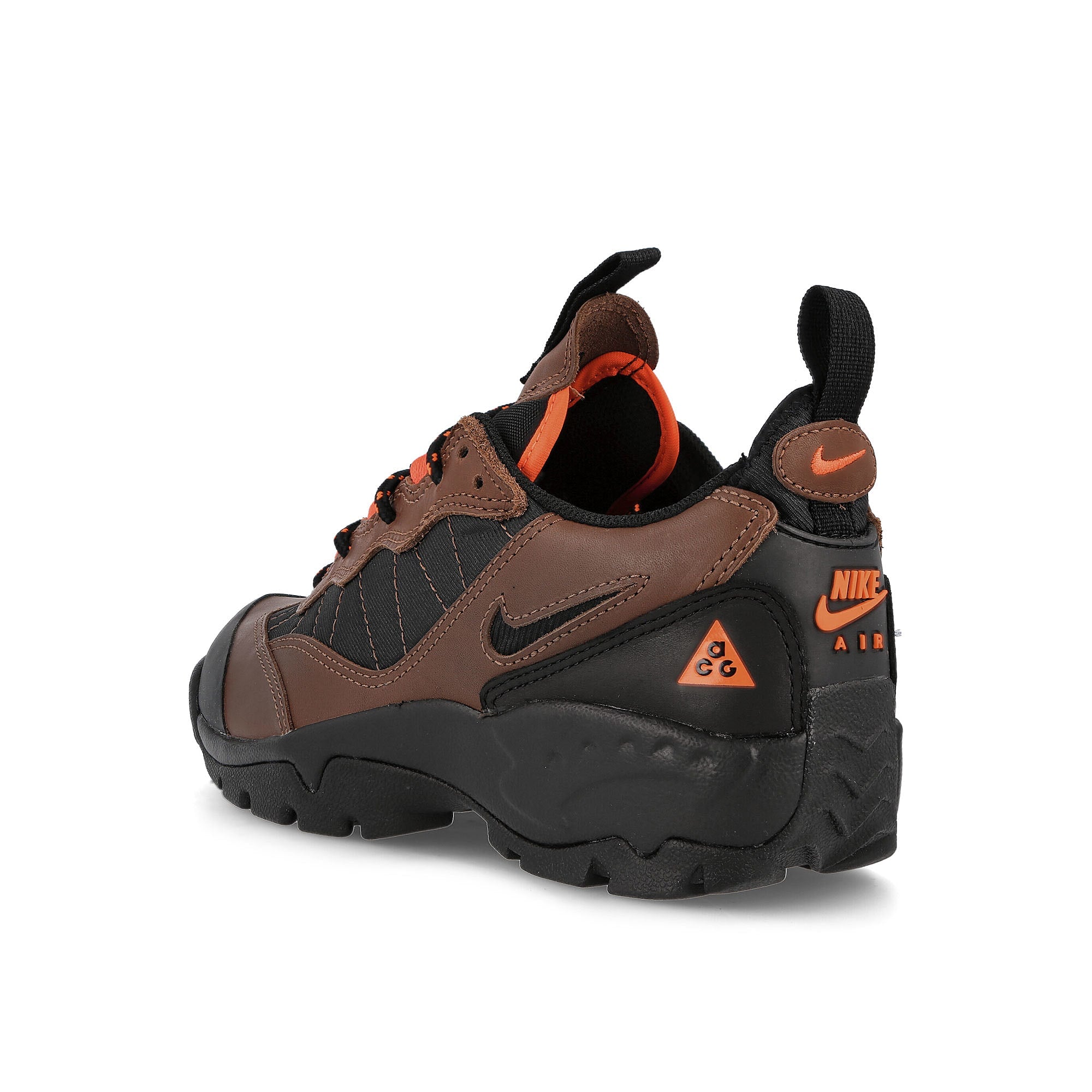 Nike acg air mada Bison / Black - Hyper Crimson- Total Orange Low Top Sneakers  Material | Overkill