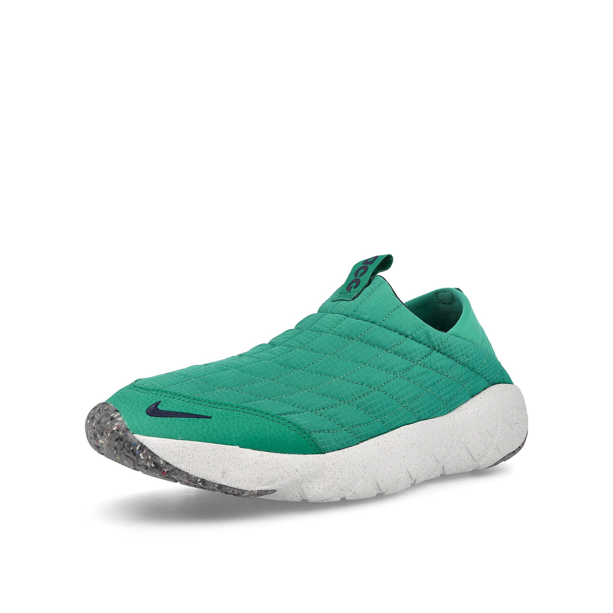 Nike ACG Moc 3.5 Neptune Green-Thunder Blue - Neptune Green Low Top Sneakers  Close Up | Overkill