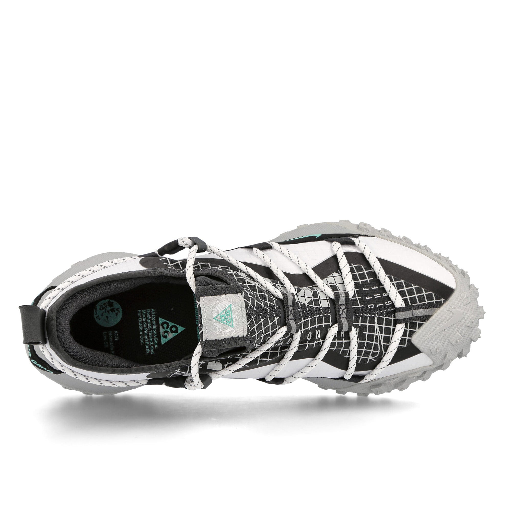 Nike acg mountain fly low se White / Black - Anthracite - Grey Fog Low Top Sneakers  Detailfoto | Overkill