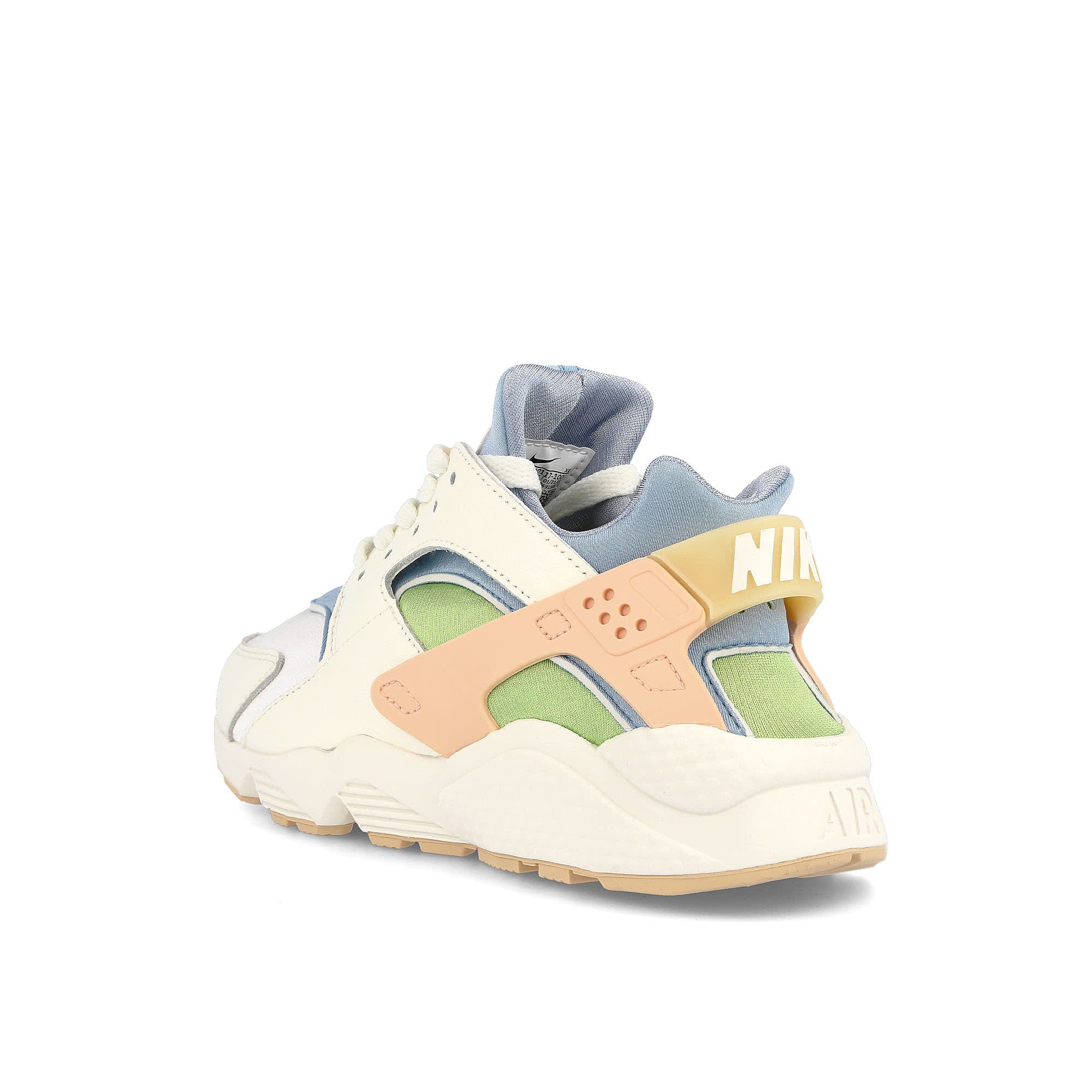 Nike wmns air huarache se Sail-Artic Orange - Worn Blue - Vivid Green Sneakers  Material | Overkill
