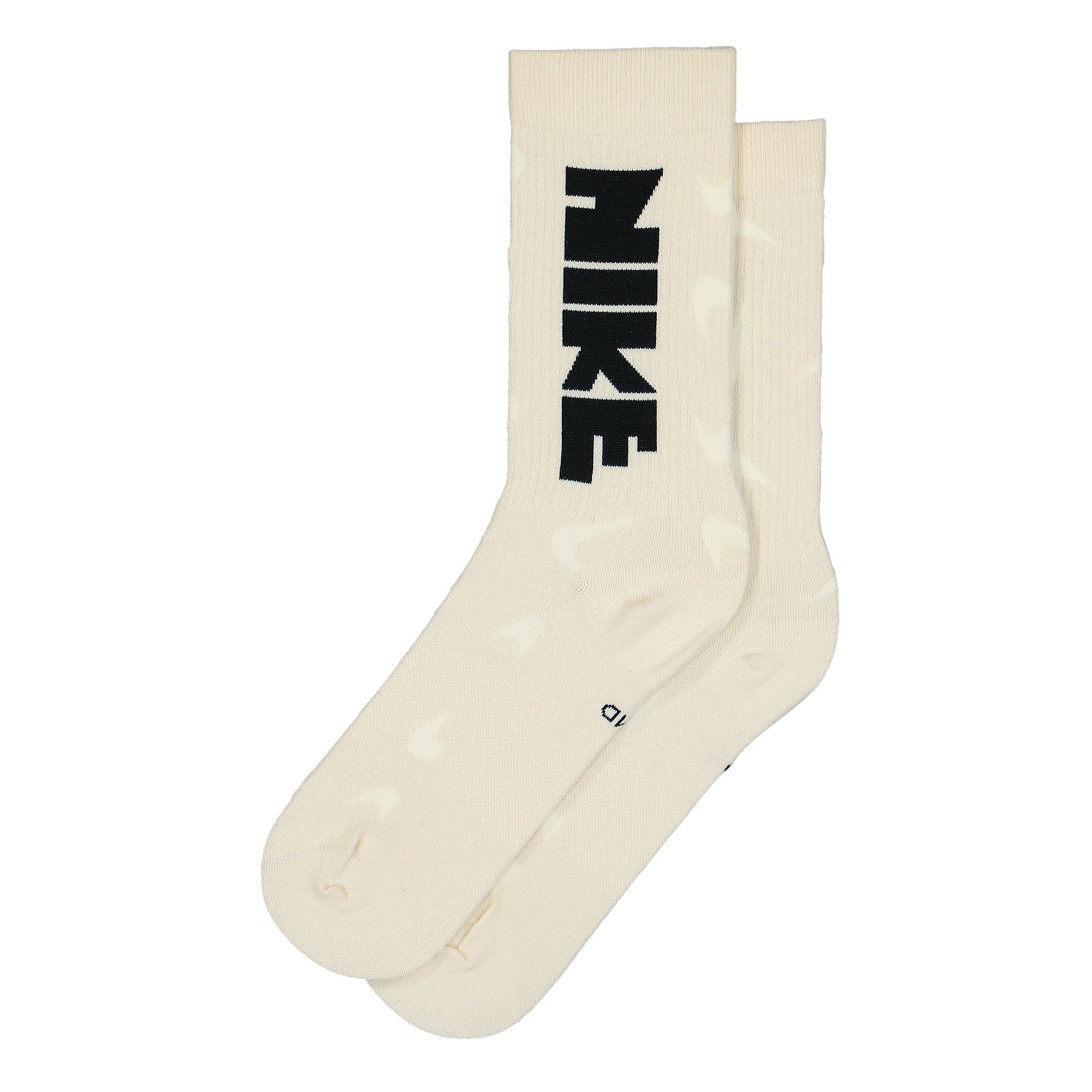 Nike Everyday Plus Cush Crew Socks Pearl White / Coconut Milk / Black Socks DQ0788 219 | Overkill