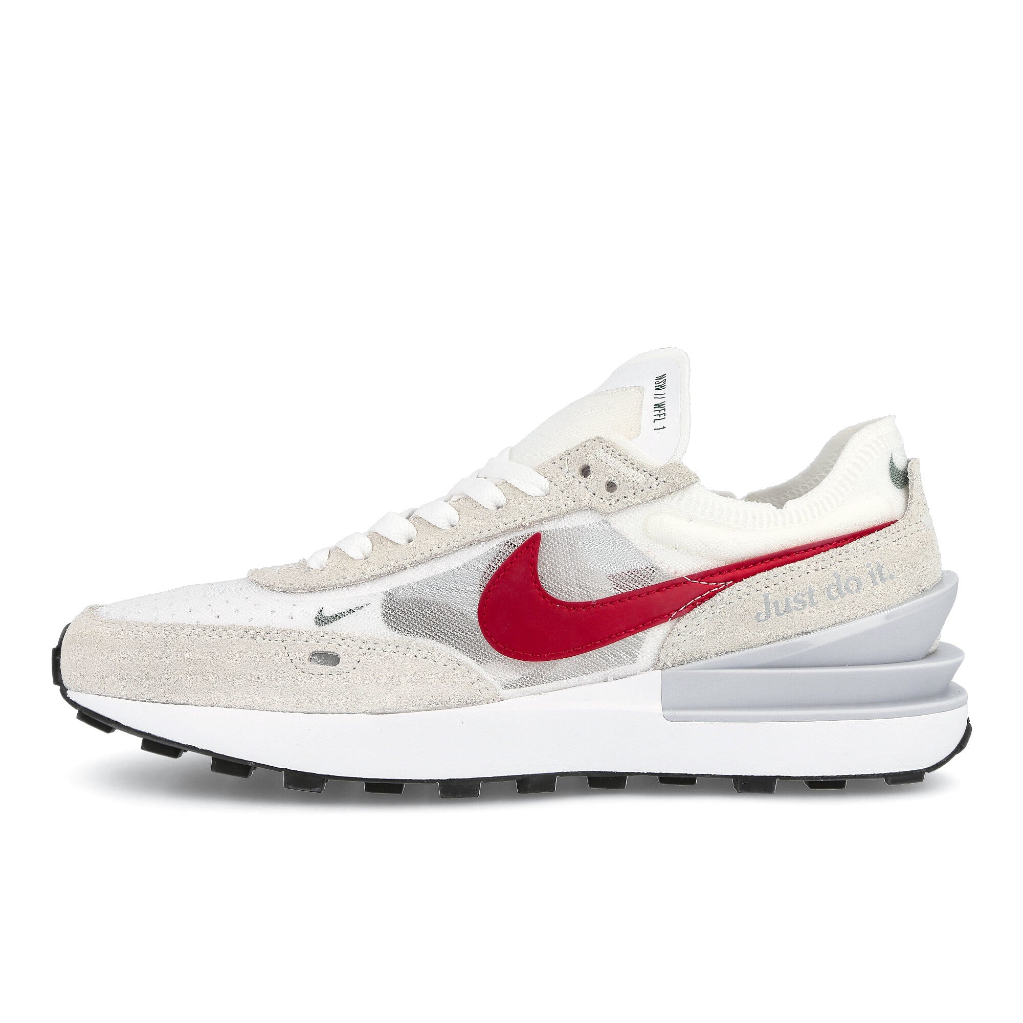 Nike waffle one White / University Red - Noble Green  DQ0793 100 | Overkill