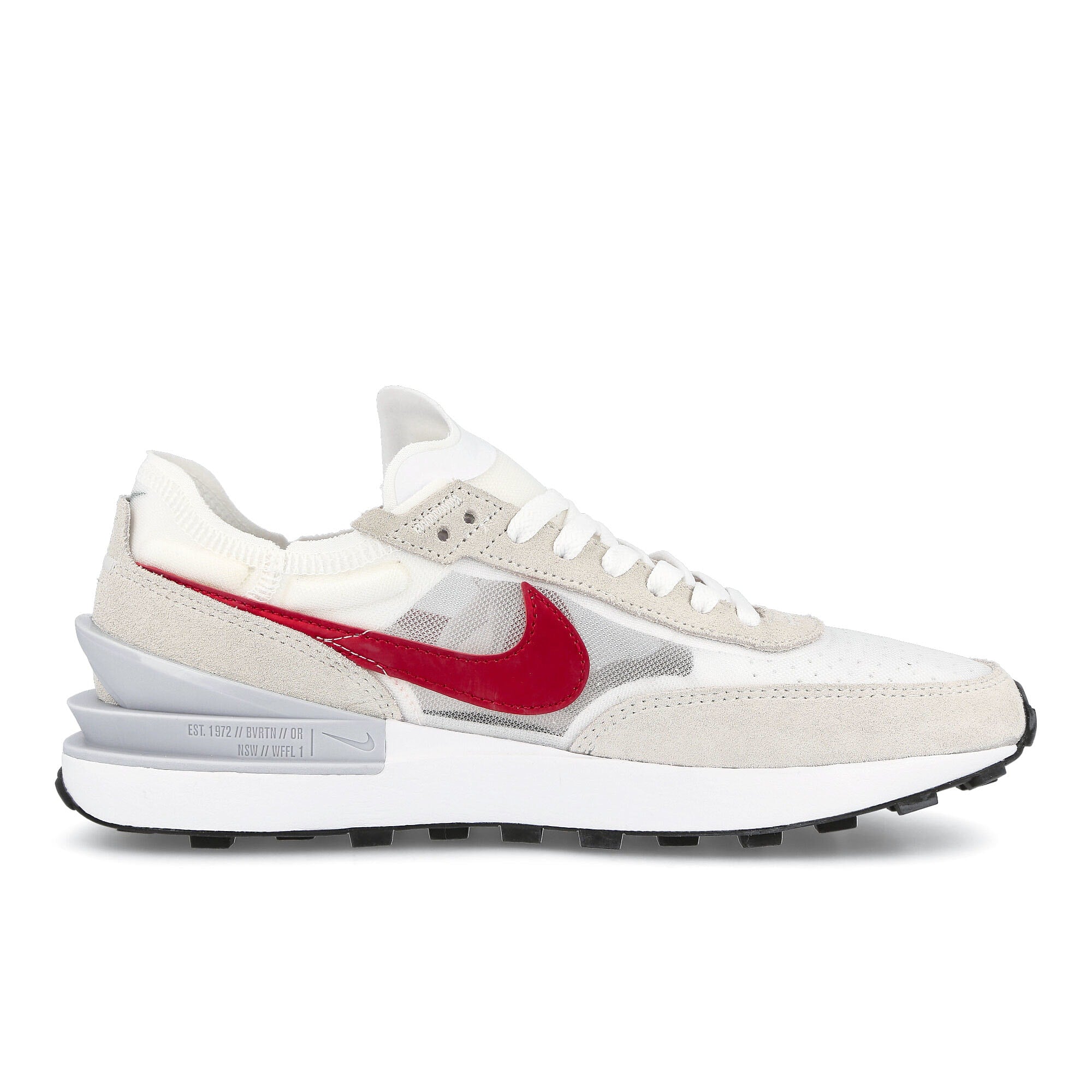 Nike waffle one White / University Red - Noble Green   Material | Overkill