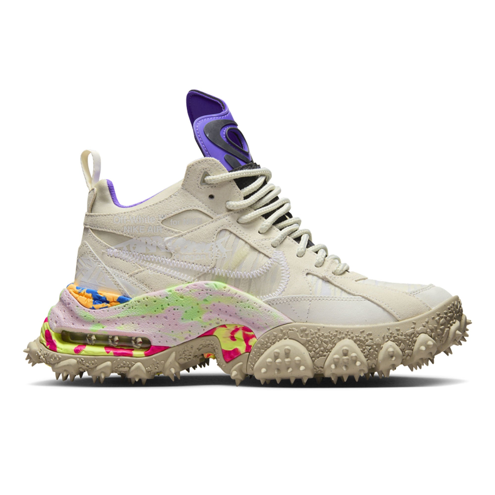 Nike Off-White x Nike Air Terra Forma Summit White / Clear - Cobble Stone Sneakers  Silhouette | Overkill
