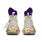 Nike Off-White x Nike Air Terra Forma Summit White / Clear - Cobble Stone Sneakers  Close Up | Overkill