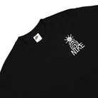 Nike NSW HBR-C Crew Black / White Sweatshirts Close-up | Overkill
