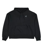 Jordan W Brooklyn Fleece Hoodie Black / White Hoodies DQ4458 010 | Overkill