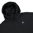 Jordan W Brooklyn Fleece Hoodie Black / White Hoodies Close-up | Overkill