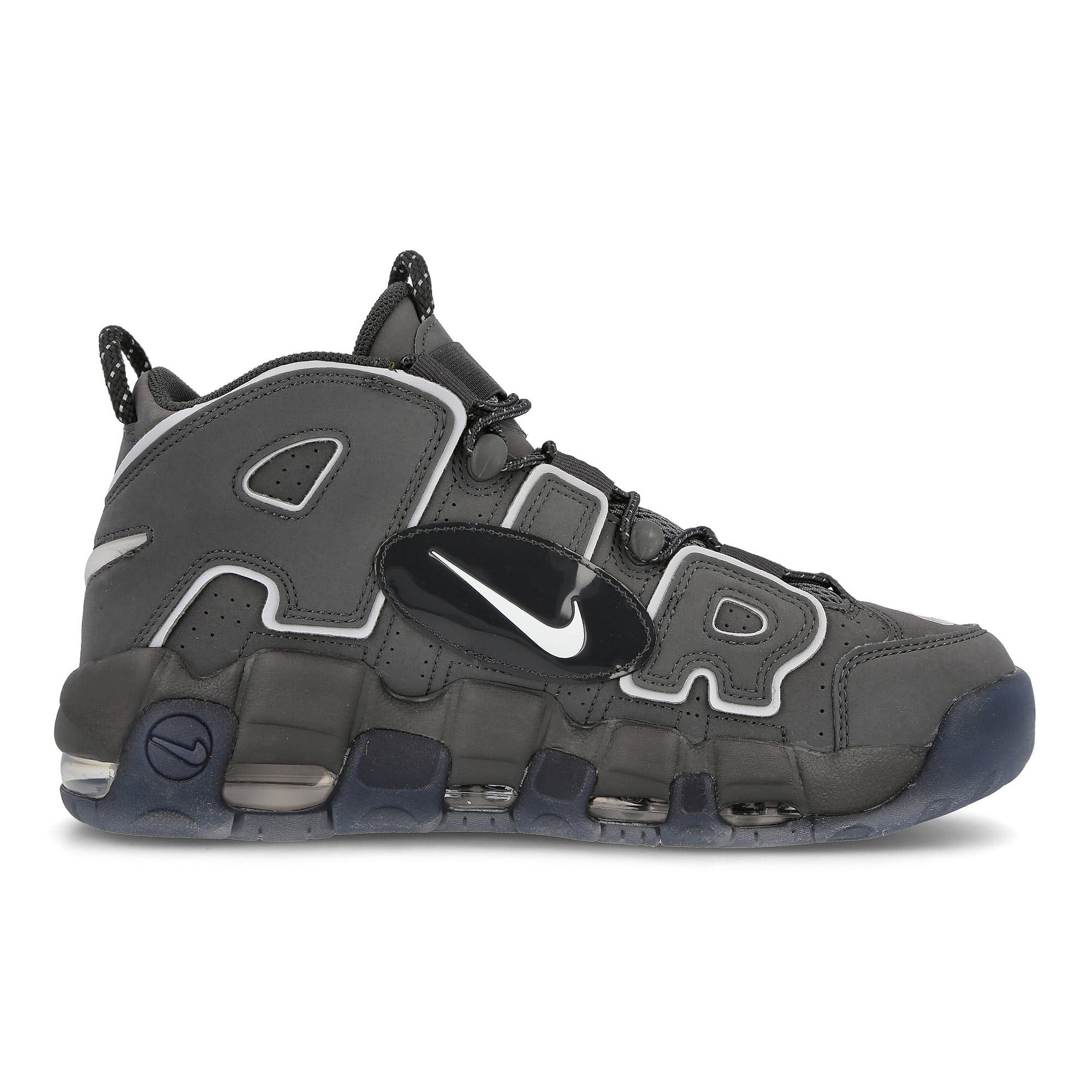 Nike air more uptempo 96 Iron Grey-White - Smoke Grey - Anthracite Sneakers  Silhouette | Overkill