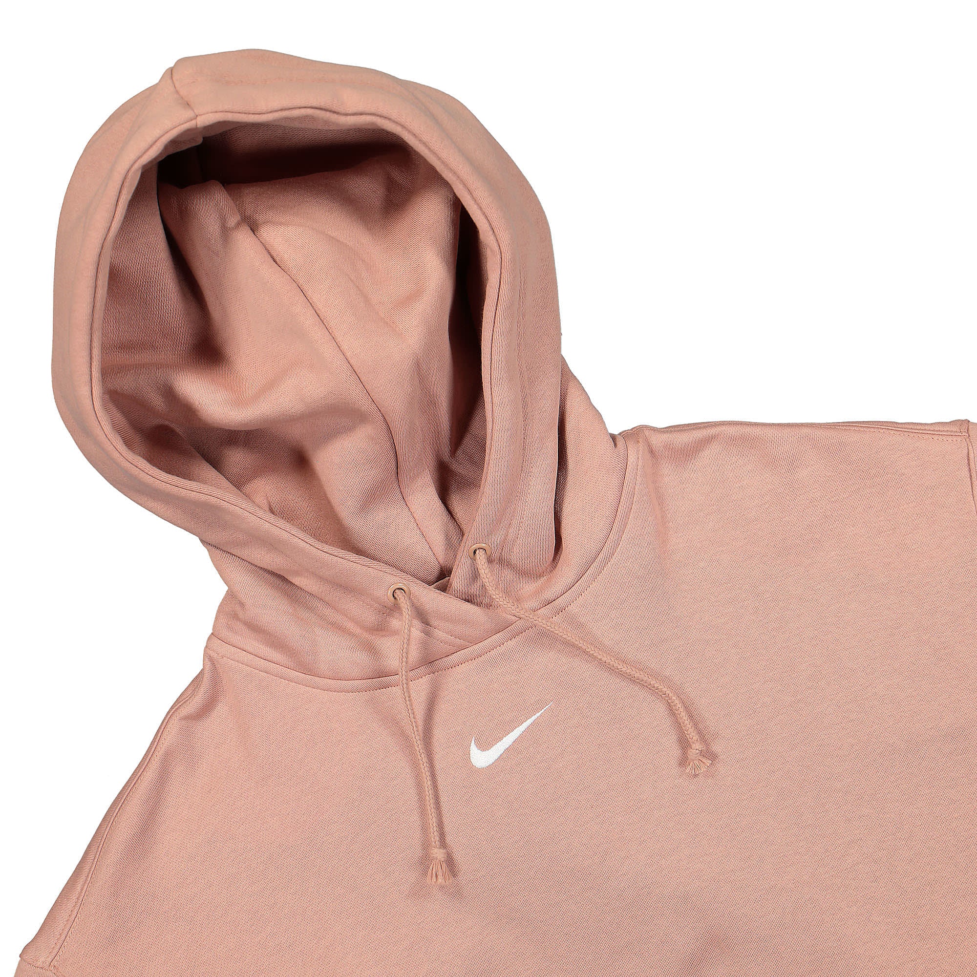 nike essential hoodie dusty pink