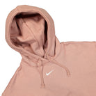 Nike Wmns NSW Essentials Collection Fleece Oversized Hoodie Rose Whisper Hoodies Close-up | Overkill