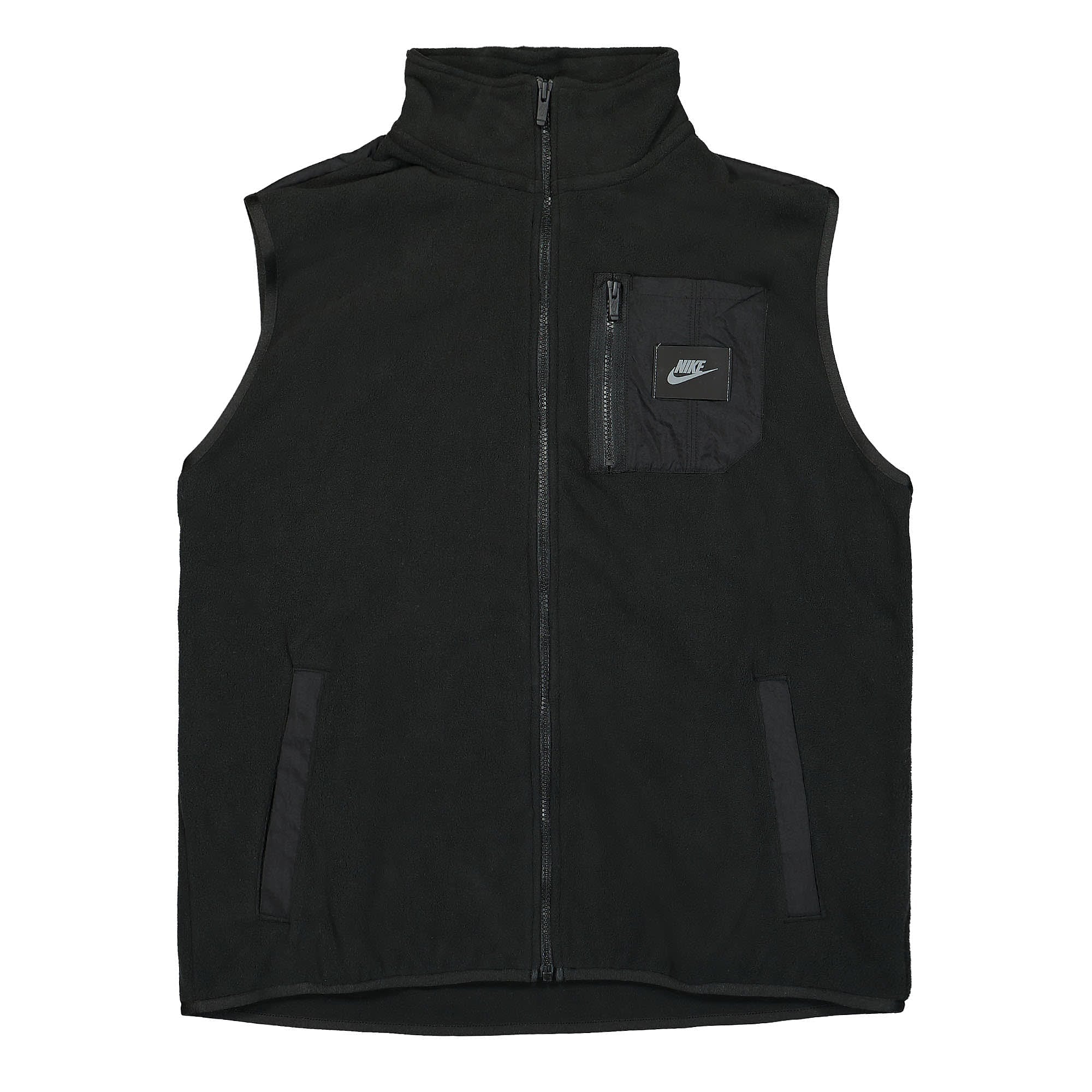 Nike NSW Therma-Fit Polar Fleece Vest Black / Black / Black Vests DQ5105 010 | Overkill