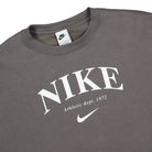 Nike Wmns Essentials Oversized Fleece Sweatshirt Cave Stone / White Sweatshirts Close-up | Overkill