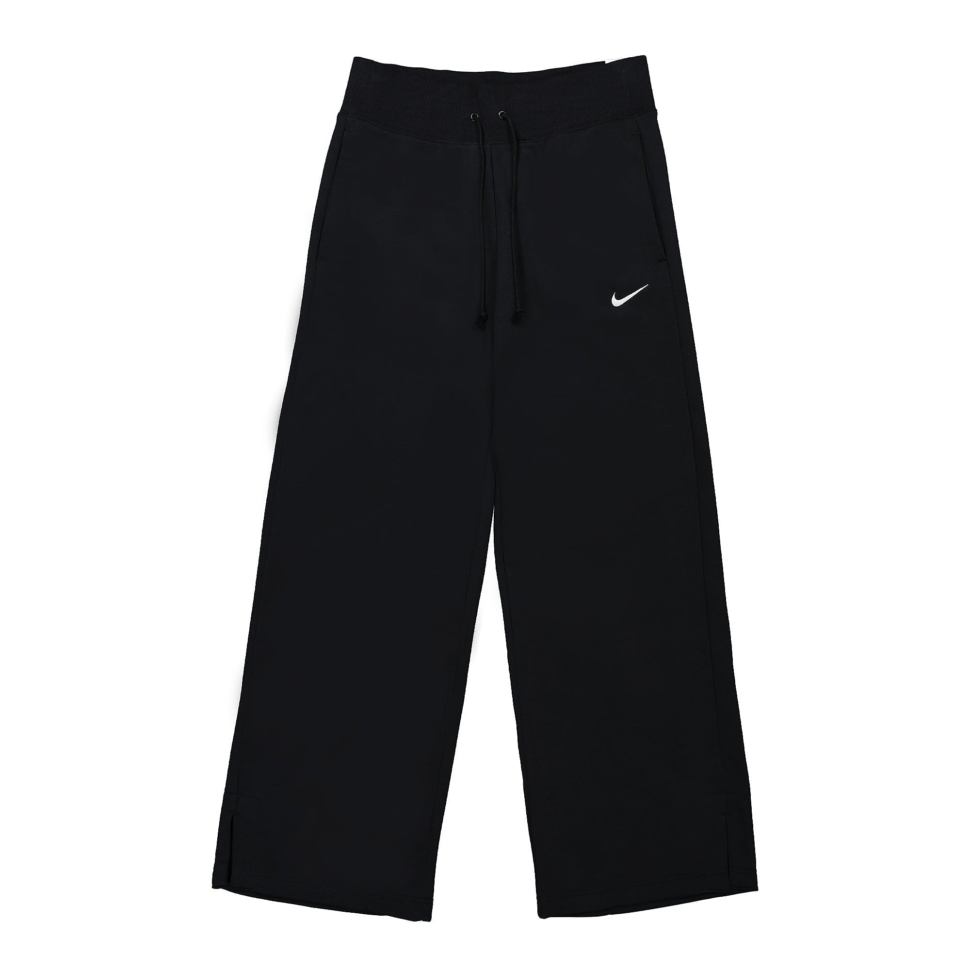 Nike W Phoenix Fleece High-Waisted Wide-Leg Sweatpant Black / Sail Sweat & Track Pants DQ5615 010 | Overkill