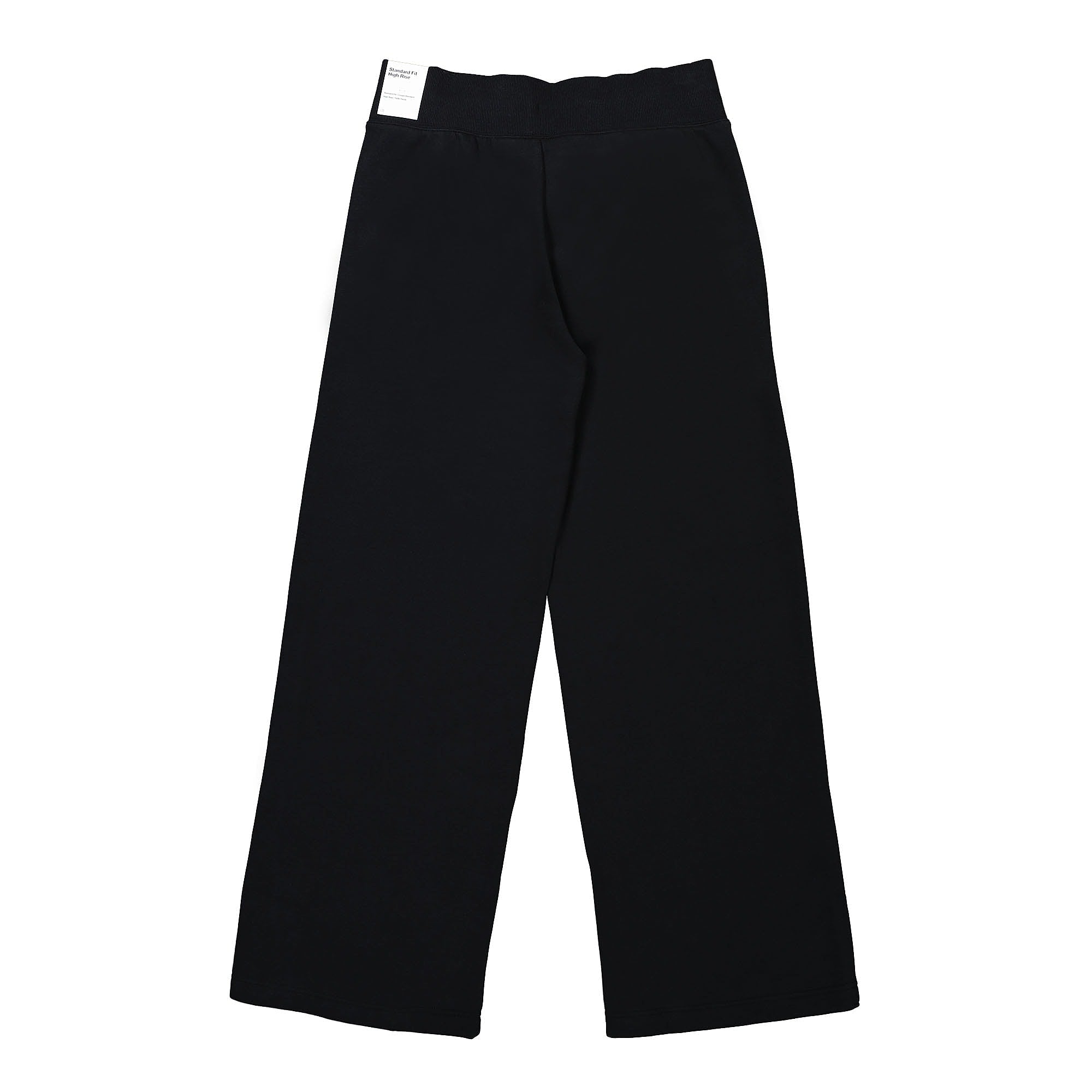 Nike W Phoenix Fleece High-Waisted Wide-Leg Sweatpant Black / Sail Sweat & Track Pants Material | Overkill