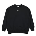 Nike Wmns Phoenix Oversized Fleece Sweatshirt Black / Sail Sweatshirts DQ5733 010 | Overkill