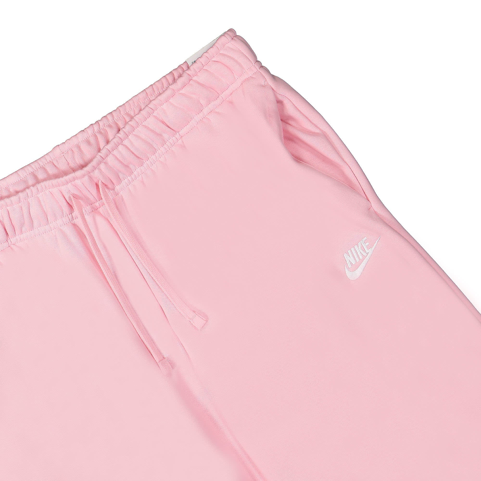 Nike W Club Fleece Mid Rise Oversized Sweatpants Med Soft Pink / White Sweat & Track Pants Detailfoto | Overkill