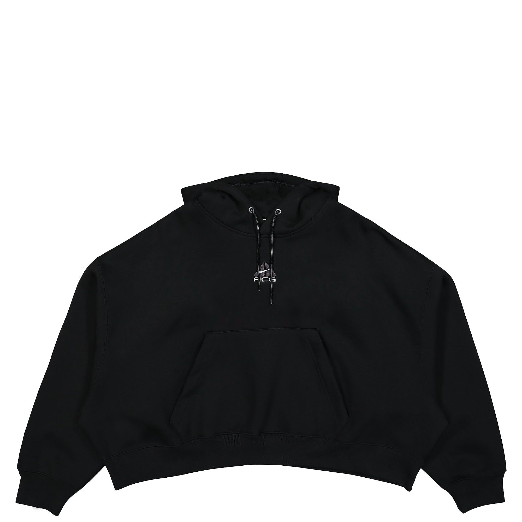 Nike W ACG Therma-FIT Tuff Knit Fleece Hoodie Black / Summit White / Dark Smoke Grey Hoodies DQ5807 045 | Overkill