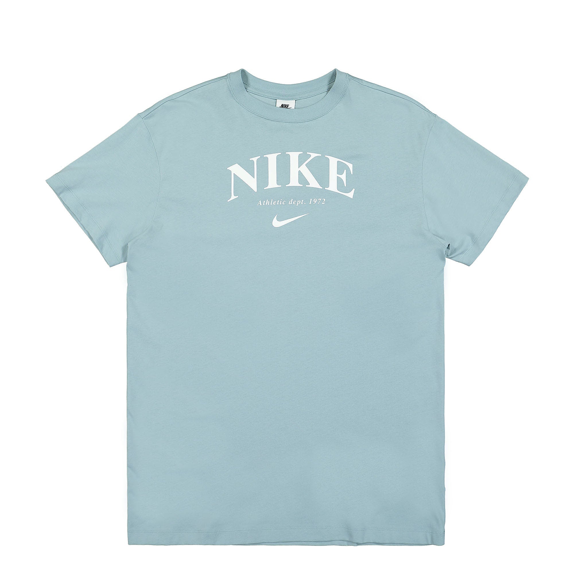 Nike Wmns NSW Short-Sleeve Graphic Dress Ocean Cube / White Dresses DQ6039 366 | Overkill