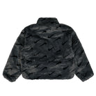 Nike Wmns Printed Faux Fur Jacket Dark Smoke Grey / Black / Black Jackets Material | Overkill