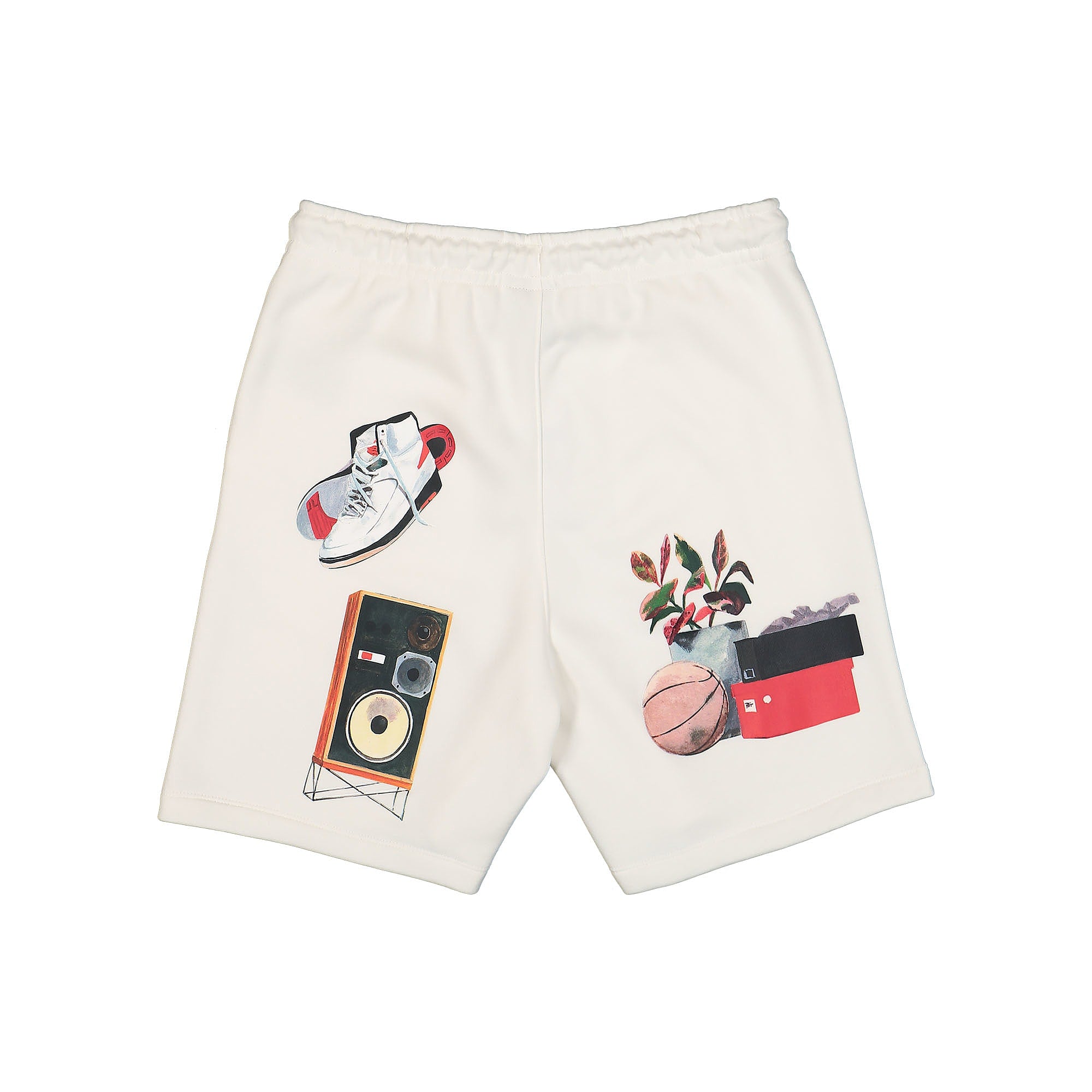 Jordan Air Jordan Artist Series Fleece Short Sail / Black / University Red Shorts Material | Overkill