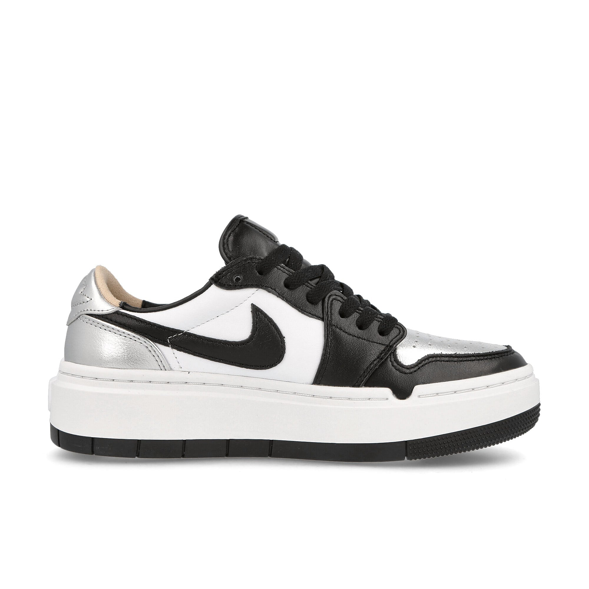 Jordan Wmns Air Jordan 1 Elevate Low SE Metallic Silver-Black - White - White Onyx Sneakers  Silhouette | Overkill