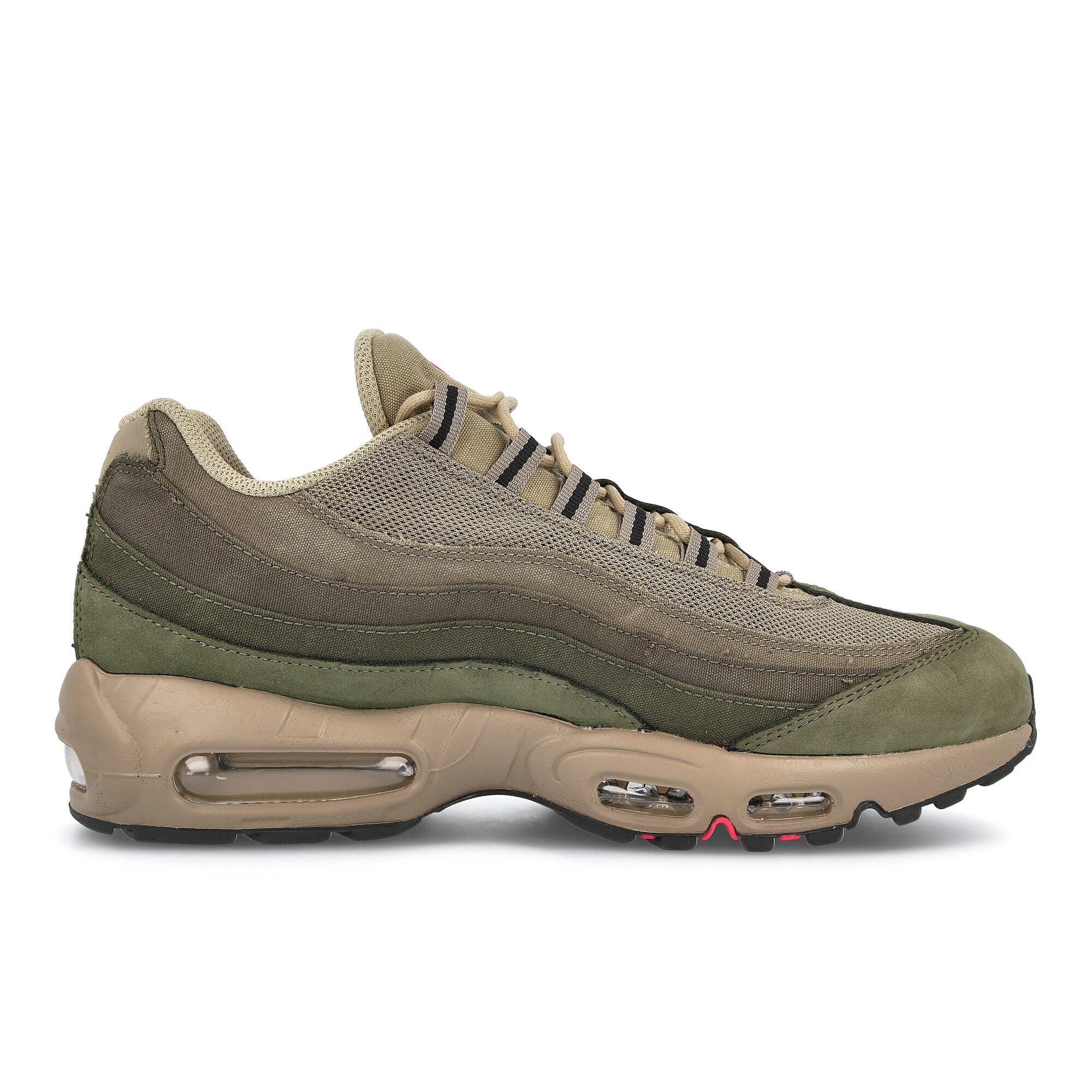 Nike air max 95 se Medium Olive-Black - Rough Green Sneakers  Silhouette | Overkill