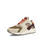 Nike wmns air huarache sp Khaki-Madder Root - Burgundy Crush Sneakers  Close Up | Overkill
