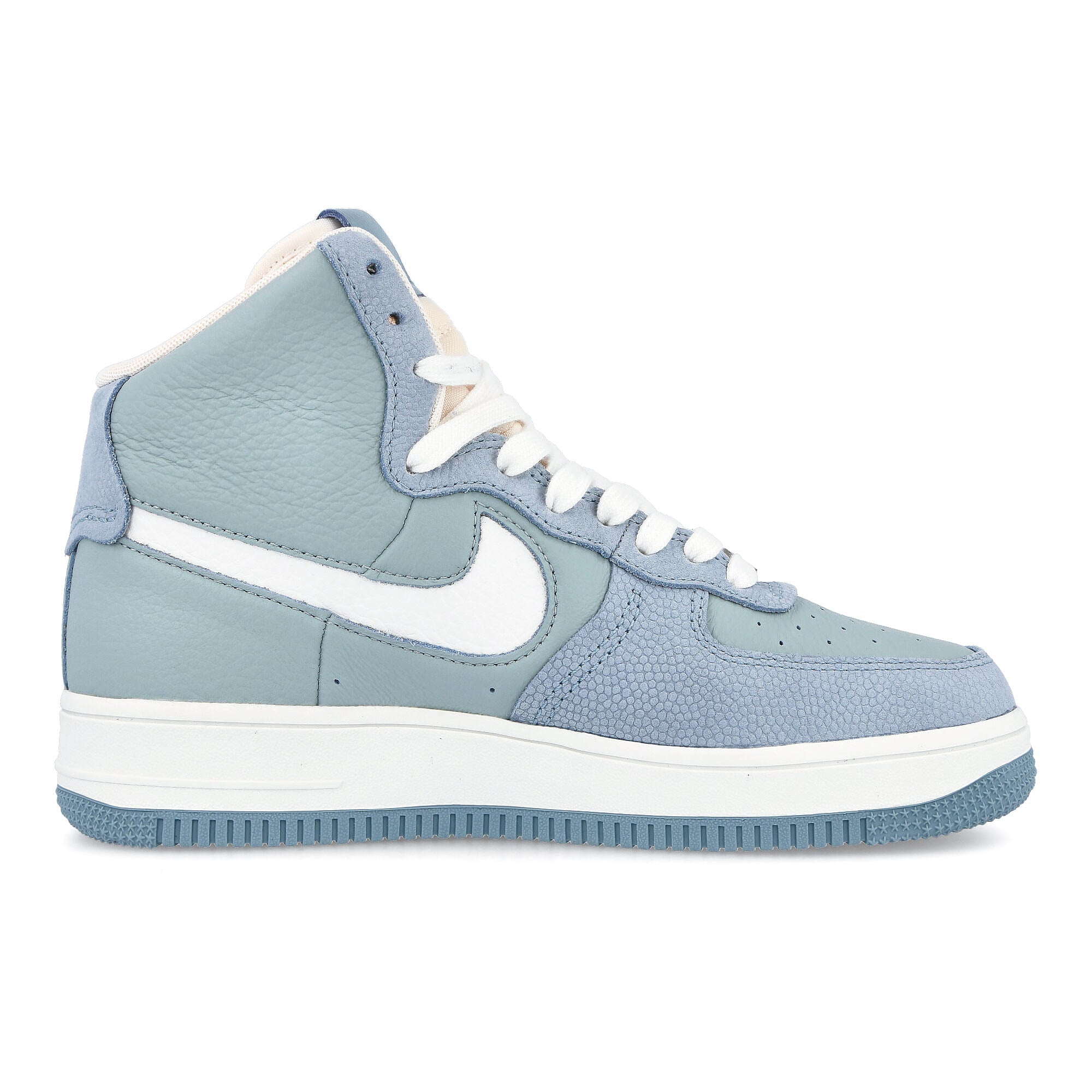 Nike wmns air force 1 sculpt Ocean Cube-Summit White - Worn Blue High Top Sneakers  Silhouette | Overkill