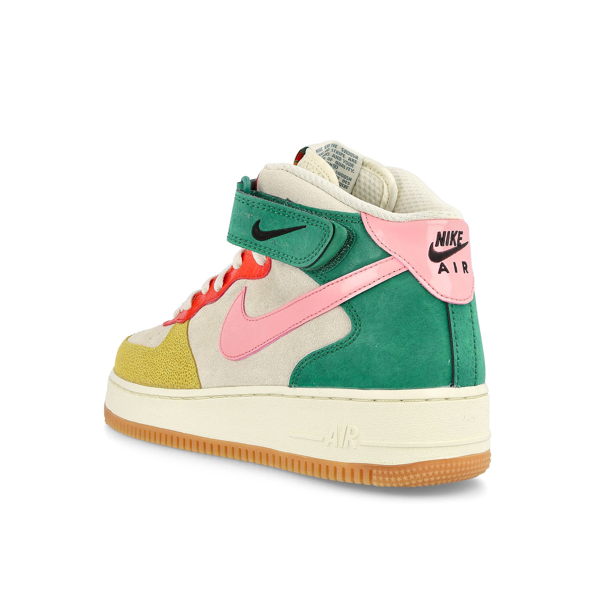 bleached air force ones