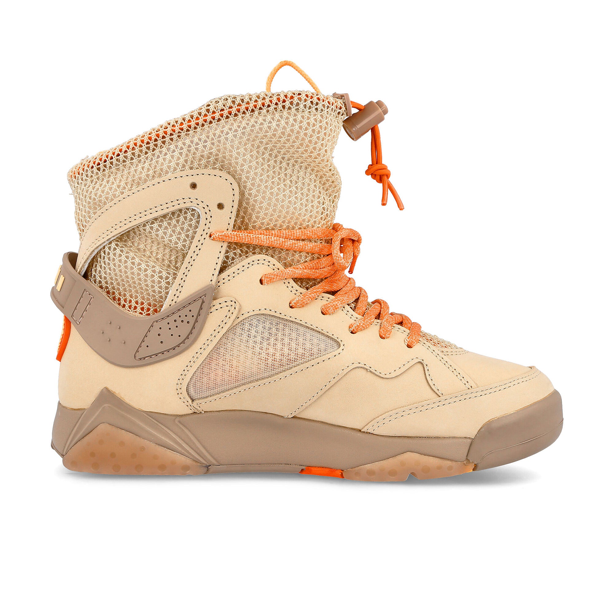 Jordan Bephies Beauty Supply x Wmns Air Jordan 7 Retro Sanddrift / Peach Cream - Malt - Turf Orange Sneakers  Silhouette | Overkill